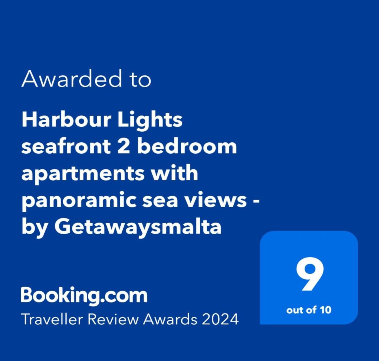 Harbour Lights Seafront 2 Bedroom Apartments With Panoramic Sea Views - By Getawaysmalta 세인트폴스베이 외부 사진