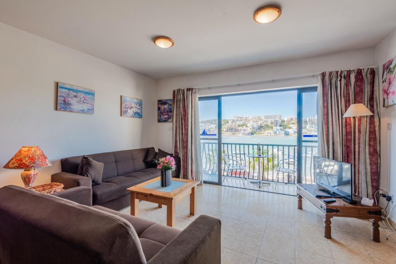 Harbour Lights Seafront 2 Bedroom Apartments With Panoramic Sea Views - By Getawaysmalta 세인트폴스베이 외부 사진